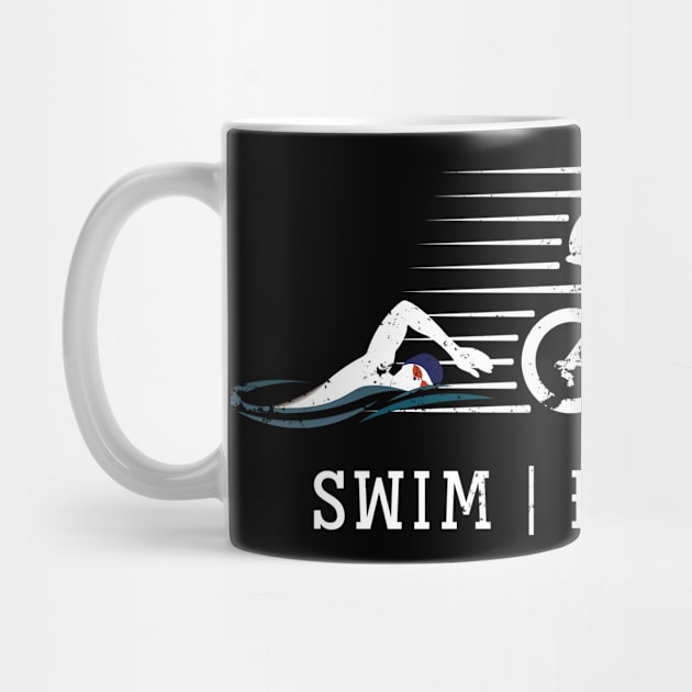 Triathlon Swim Bike Run Triathlete by shirtsyoulike